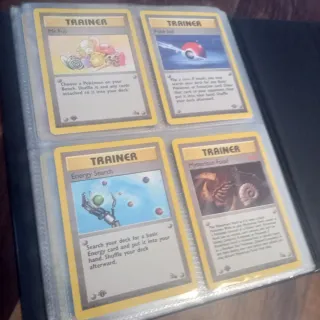 Cartas Pokémon antiguas - Base set, fosil, jungla