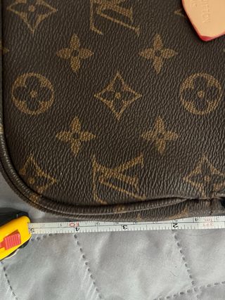 Bolso Mini Louis Vuitton Marrón Dorado