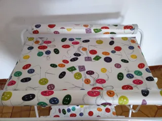 Bañera cambiador plegable