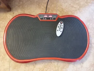 Plataforma vibratoria roja