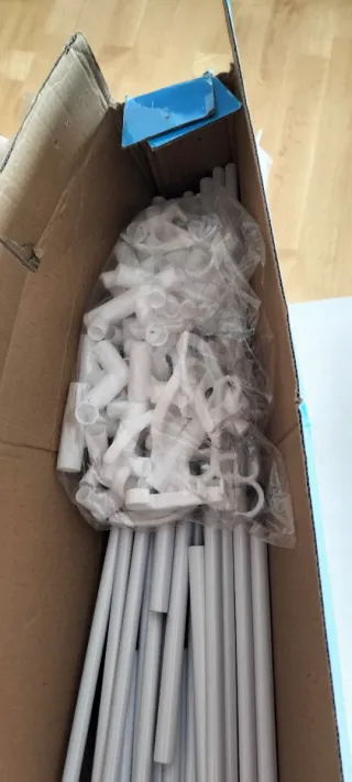 Estantería/Zapatero con perchero y 5 pisos