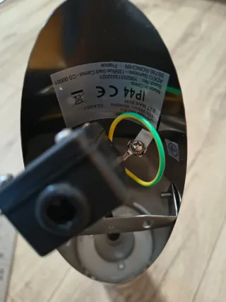 Lámpara Exterior Leroy Merlin Plata/Blanca