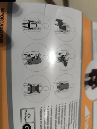 Mochila Portabebés Negra