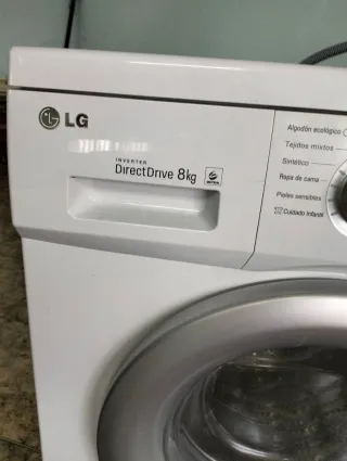 Lavadora LG Direct Drive 8kg