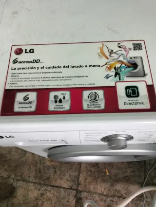Lavadora LG Direct Drive 8kg