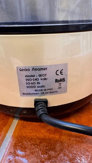 Plancha Vertical Vapor Gecko GK07 2000W