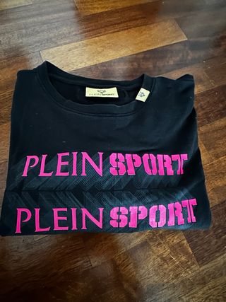 Felpa Plein Sport nera con logo
