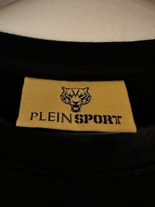 Felpa Plein Sport nera con logo