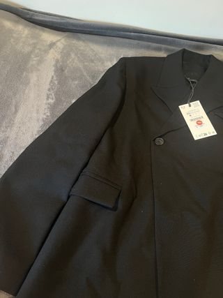Blazer Lana Zara Negro