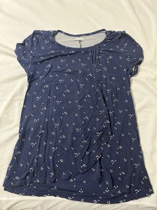 Camiseta lactancia estampada