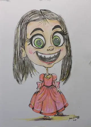 Caricatura personalizada por foto