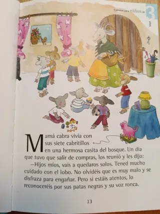 Cuentos para niñ@s de tres años (Spanish Edition)
