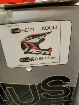 Casco UFO Plast MX/Enduro