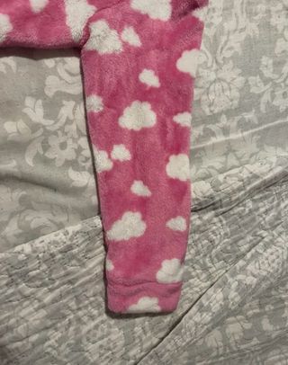 Pijama enterizo niña nube rosa