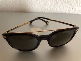 Gafas de sol Carolina Herrera Marrón y Dorado