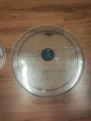 Parches golpeador batería 22 y 12