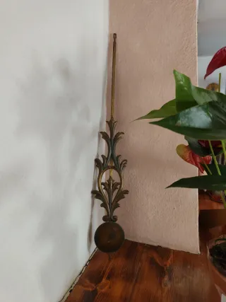 Reloj antiguo Lafuente de pared en bronce