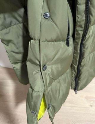 Plumífero verde Bimba y Lola