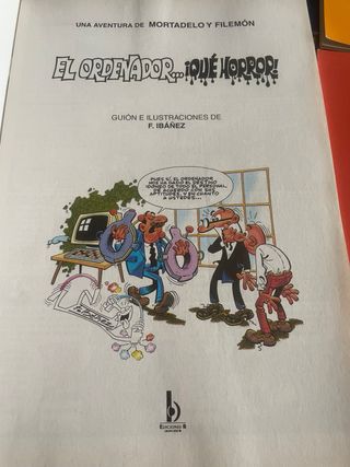 Lote 6 cómics Mortadelo y Filemón – Ediciones B