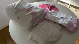 Chichonera osito y luna, bajera y funda nordica