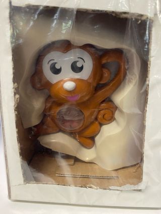 Sonajeros para bebé (elefante y mono)