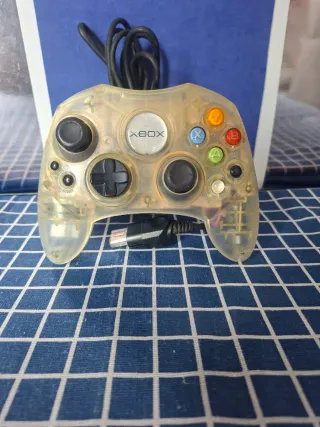 XBOX CRISTAL MANDO ORIGINAL 1°GENERACIÓN