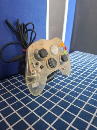 XBOX CRISTAL MANDO ORIGINAL 1°GENERACIÓN