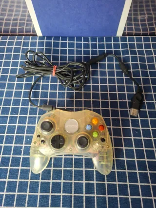 XBOX CRISTAL MANDO ORIGINAL 1°GENERACIÓN