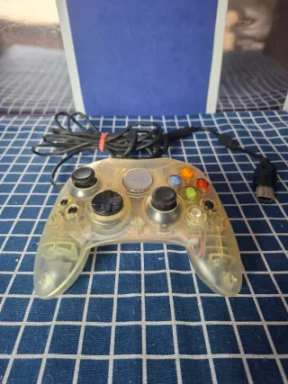 XBOX CRISTAL MANDO ORIGINAL 1°GENERACIÓN