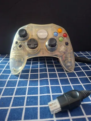XBOX CRISTAL MANDO ORIGINAL 1°GENERACIÓN