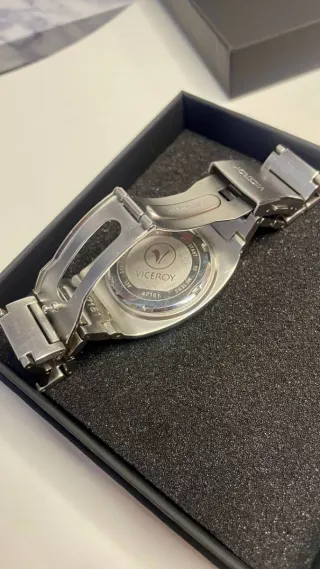 Reloj Viceroy Plata y Blanco