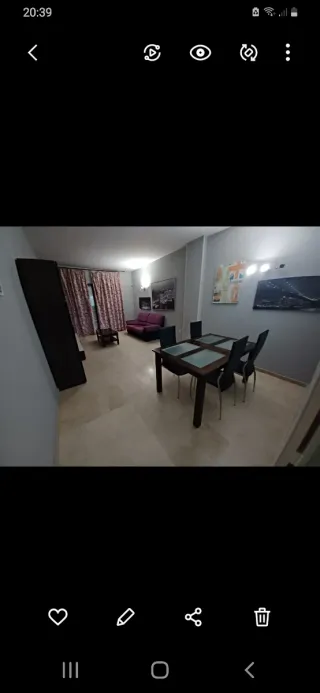 Mesa comedor madera + 4 sillas