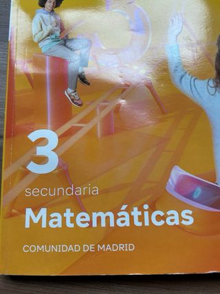 Matemáticas. 3 Secundaria. Revuela. Comunidad d...