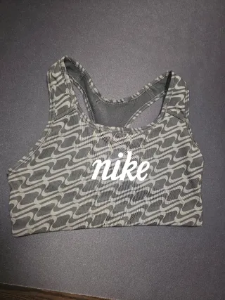 Sujetador deportivo Nike estampado talla S