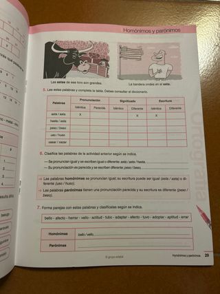 CUADERNO ORTOGRAFÍA 1