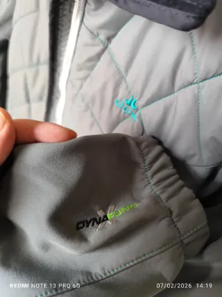 Giacca Ock donna grigio/turchese