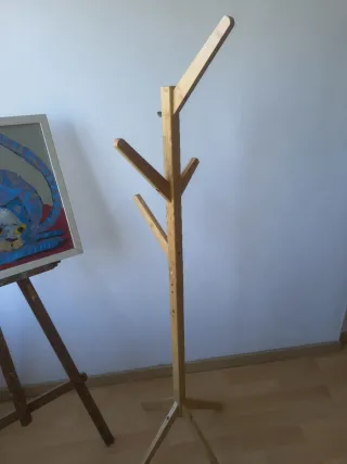 Perchero Nórdico Madera Árbol