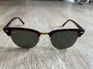 Ray-Ban Clubmaster Polarizadas Marrón/Dorado