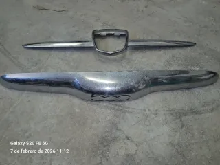 Parrilla Fiat 500 Abarth Cromada