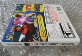 Super Street Fighter IV 3D 3DS NTSC USA Nuevo