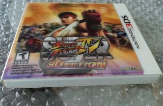 Super Street Fighter IV 3D 3DS NTSC USA Nuevo