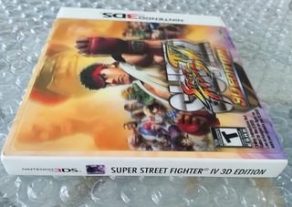 Super Street Fighter IV 3D 3DS NTSC USA Nuevo