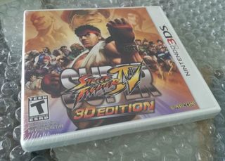 Super Street Fighter IV 3D 3DS NTSC USA Nuevo