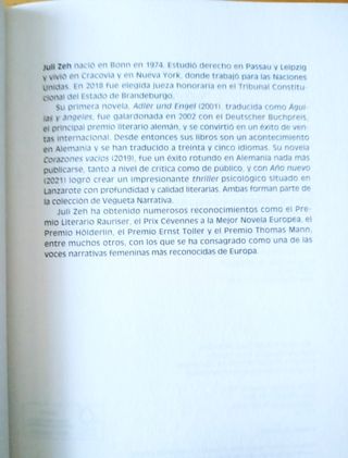 SOBRE HUMANOS JULI ZEH