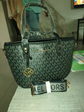 Bolso Michael Kors Negro/Gris