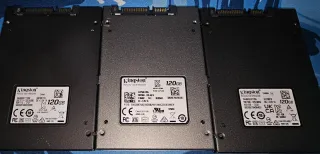 3 Discos SSD Kingston 120 Gb