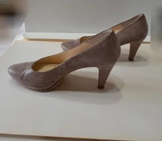 Scarpe con tacco Melluso tortora 37