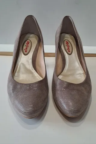 Scarpe con tacco Melluso tortora 37