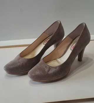 Scarpe con tacco Melluso tortora 37