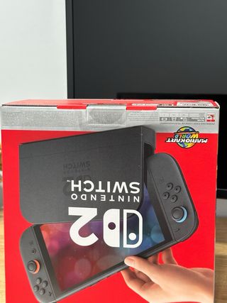 PRECINTADA Switch 2+ Mario Kart + Donkey Kong